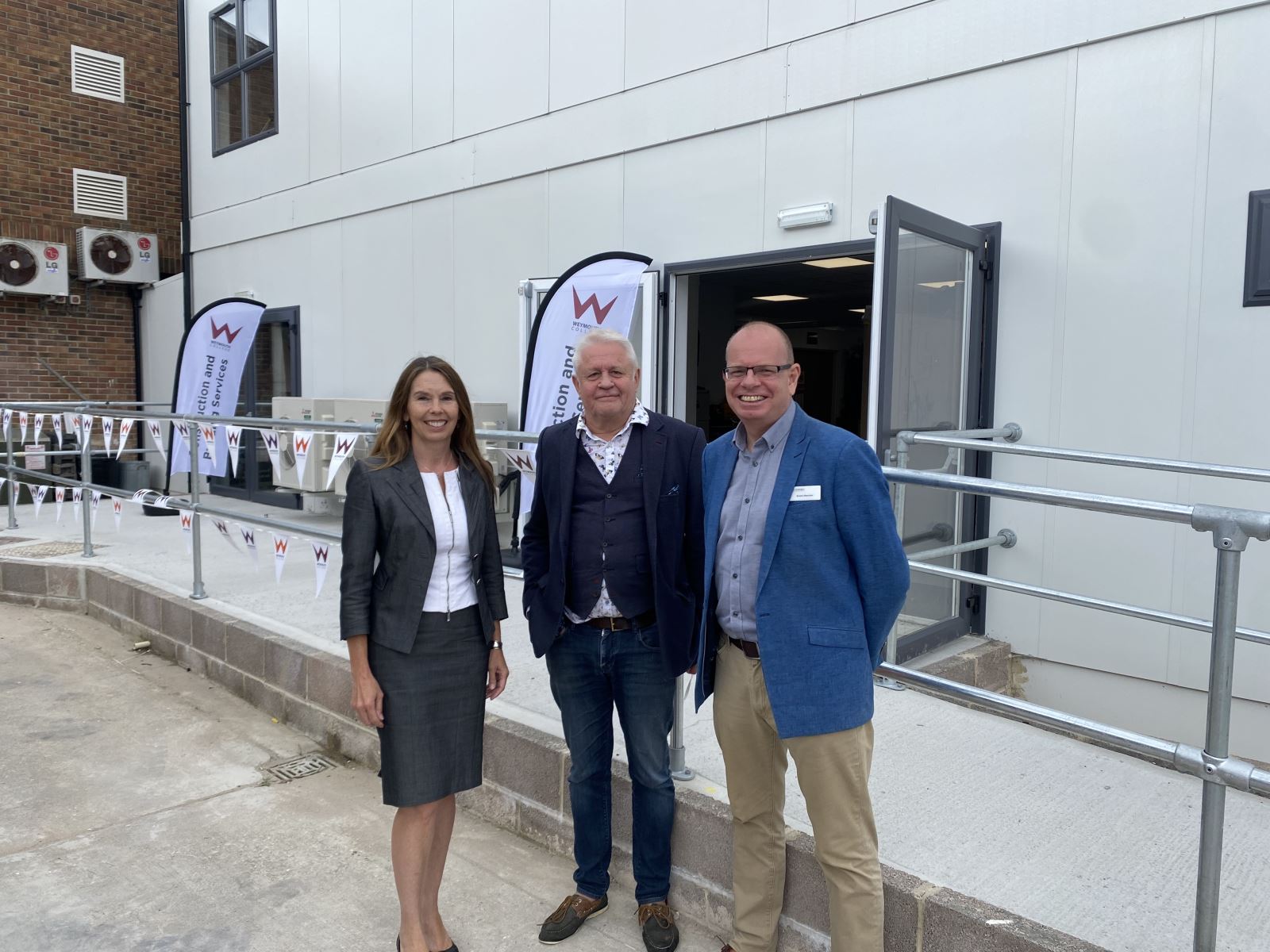 New Centres of Excellence unveiled at Weymouth College Dorset LEP